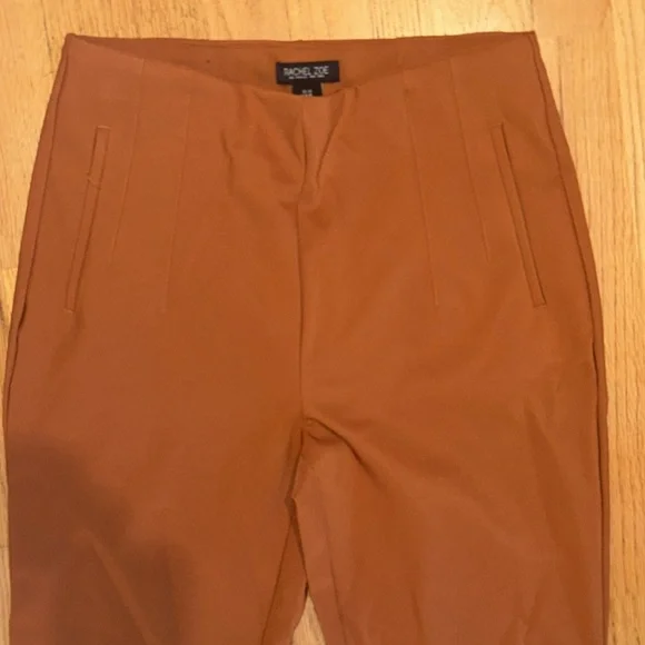 Rachel Zoe Chic rust pants size 10 - Picture 2 of 10